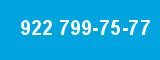 922 799-75-77 922 799-75-77